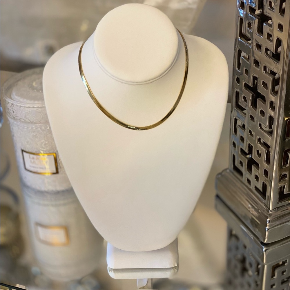 Herringbone Gold chocker